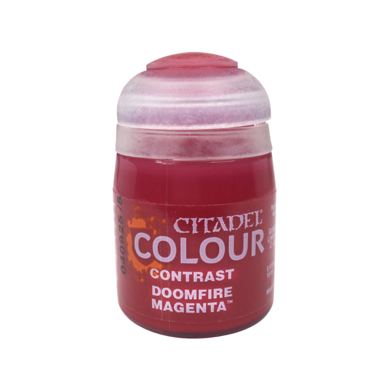 Peinture Contrast Doomfire Magenta, 18ml, Citadel 29-66 Peinture Contrast Doomfire Magenta, 18ml, Citadel 29-66