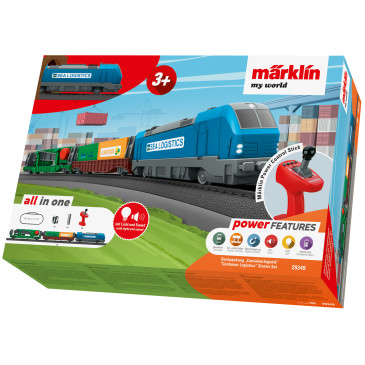 Coffret de départ "Logistique de conteneurs", My World - MARKLIN 29349 - HO 1/87
