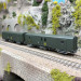 2 fourgons Dd2, marquage UIC, logo encadré jaune, feux de fin de convoi, SNCF, Ep. IVa - LSMODELS MW108 - HO 1/87