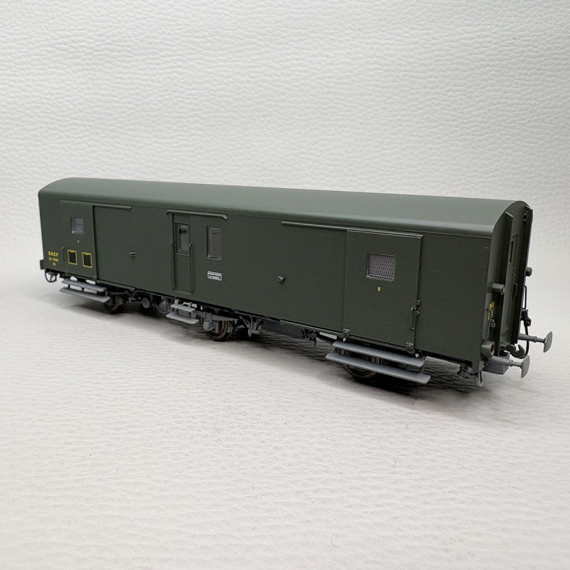 LSMODELS MW105 - Fourgon Dd²ai, marquage 1964, feux de fin de convoi, SNCF