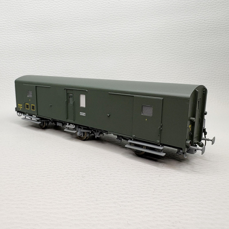 LSMODELS MW105 - Fourgon Dd²ai, marquage 1964, feux de fin de convoi, SNCF