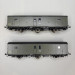 LSMODELS MW104 - 2 fourgons Dqd²m, marquage 1956, toit noir, feux de fin de convoi, SNCF