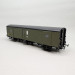LSMODELS MW103 - Fourgon Dqd²m, marquage 1956, toit noir, feux de fin de convoi, SNCF