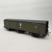 LSMODELS MW101 - Fourgon Dqd²m, marquage 1950, toit noir, feux de fin de convoi, SNCF