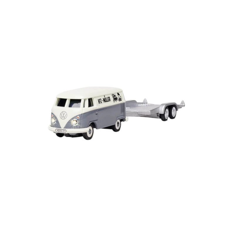 Volkswagen T1 Samba Bus "KZF-Müller" + remorque - 1/87 - CARSON 500504166