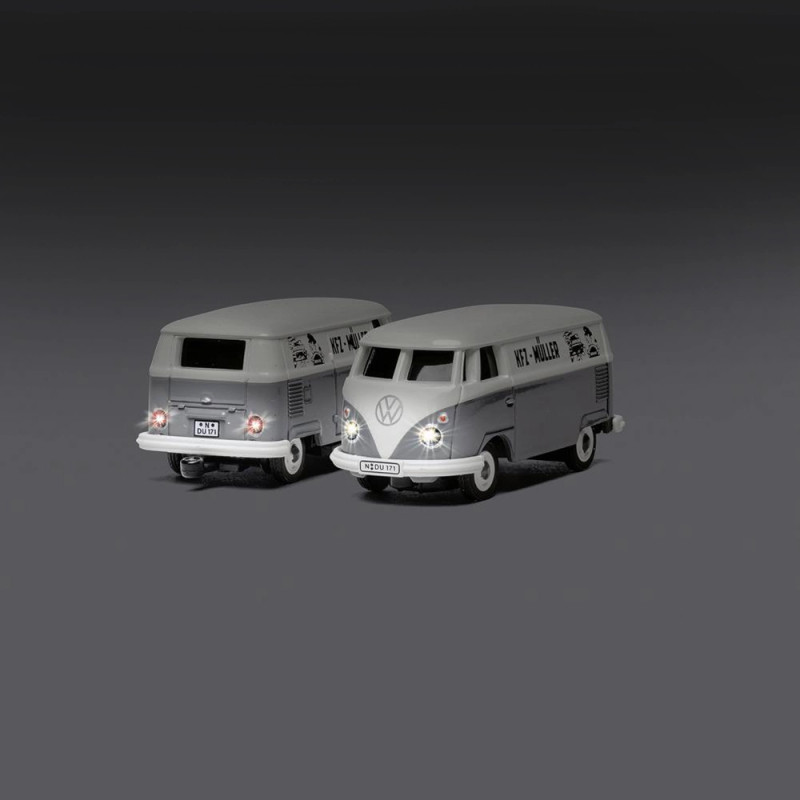 Volkswagen T1 Samba Bus "KZF-Müller" + remorque - 1/87 - CARSON 500504166