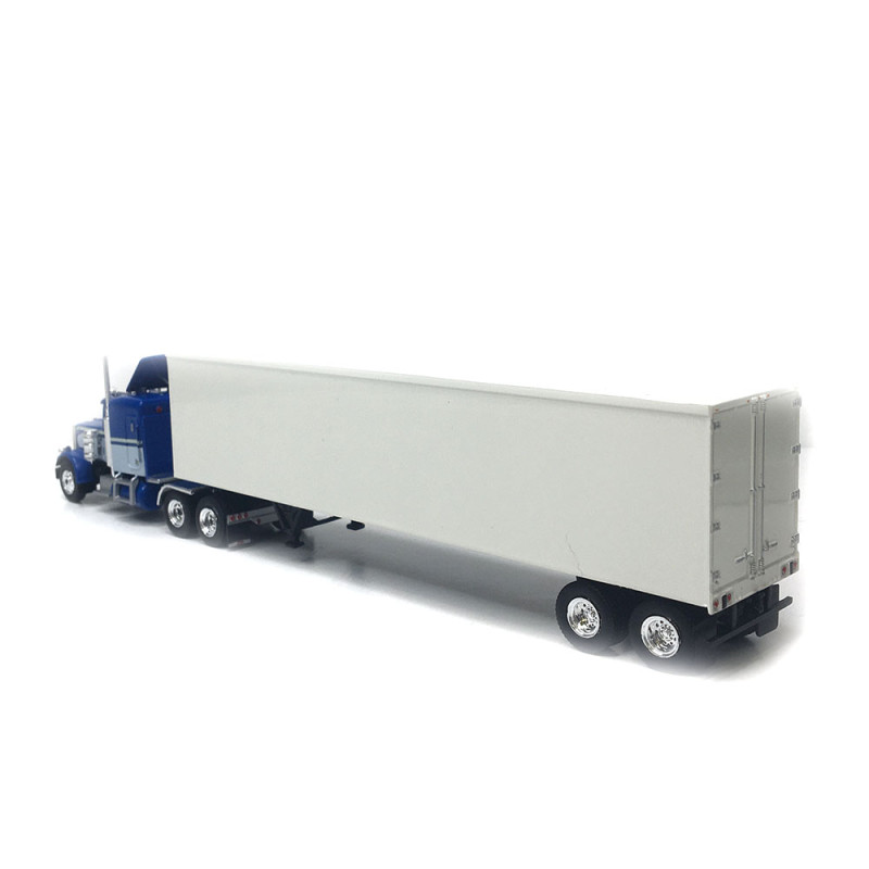Semi remorque tôlé Peterbilt 359, bleu et blanc, 1973 - BREKINA 85716 - HO 1/87 Semi remorque tôlé Peterbilt 359, bleu et blanc, 1973 - BREKINA 85716 - HO 1/87