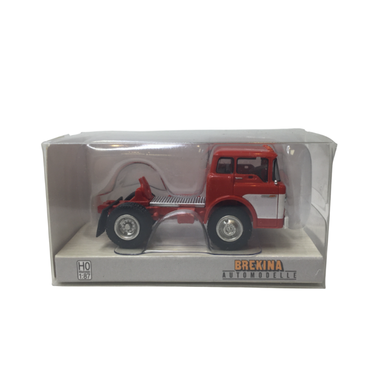 Tracteur Ford Séries C, rouge et blanc, 1970 - BREKINA 86325 - HO 1/87 Tracteur Ford Séries C, rouge et blanc, 1970 - BREKINA 86325 - HO 1/87