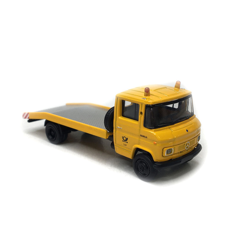 Dépanneuse MB L 608 de la poste fédérale, jaune  - BREKINA 36739 - HO 1/87