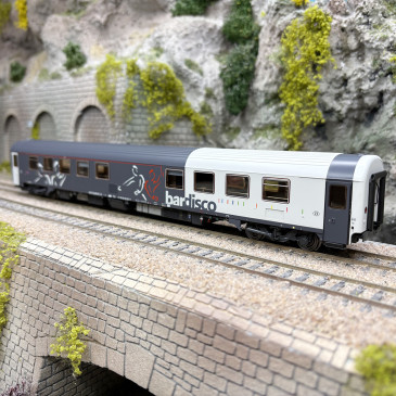 Voiture I10 SR3, Bardisco, SNCB, Ep. V - LSMODELS 92997 - HO 1/87