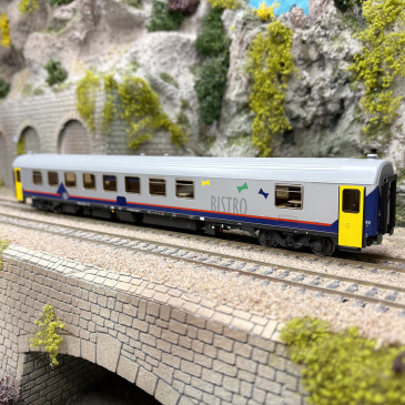 Voiture I10 WR, Bistro, SNCB, Ep. V - LSMODELS 92999 - HO 1/87