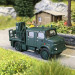 Véhicule léger à mât Mercedes LA 911, police fédérale des frontières, 1966 - BREKINA 47191 - HO 1/87