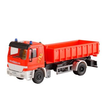 Camion de pompiers Mercedes Benz Actros - KIBRI 18249 - HO 1/87