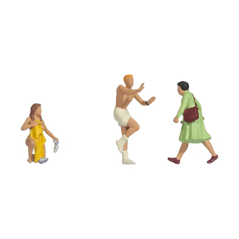 Coffret de figurines Funny scenes : En flagrant délit - NOCH 16601 - HO 1/87