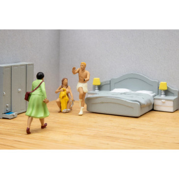 Coffret de figurines Funny scenes : En flagrant délit - NOCH 16601 - HO 1/87