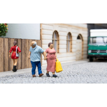 Coffret de figurines Funny scenes : Couple - NOCH 16603 - HO 1/87