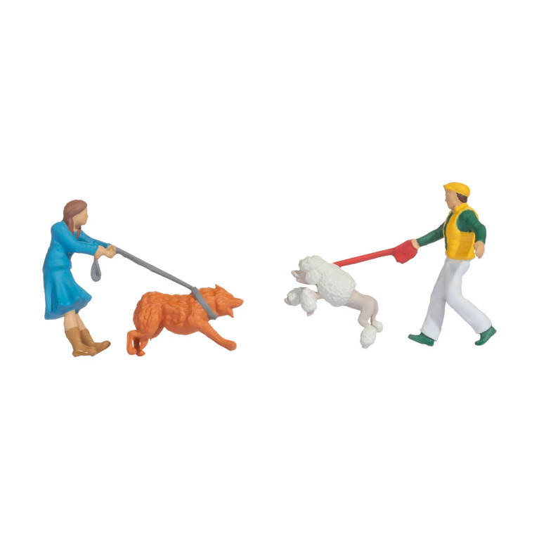 Coffret de figurines Funny scenes : Rencontre entre chiens - NOCH 16602 - HO 1/87 Coffret de figurines Funny scenes : Rencontre entre chiens - NOCH 16602 - HO 1/87