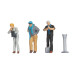Coffret de figurines Funny scenes : Pause cigarette - NOCH 16604 - HO 1/87 Coffret de figurines Funny scenes : Pause cigarette - NOCH 16604 - HO 1/87