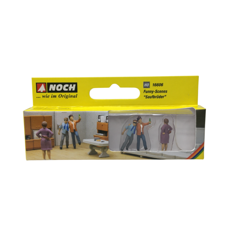 Coffret de figurines Funny scenes : Mecs bourrés - NOCH 16606 - HO 1/87 Coffret de figurines Funny scenes : Mecs bourrés - NOCH 16606 - HO 1/87
