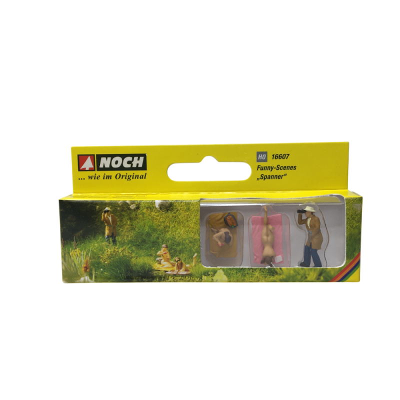 Coffret de figurines Funny scenes : voyeur - NOCH 16607 - HO 1/87
