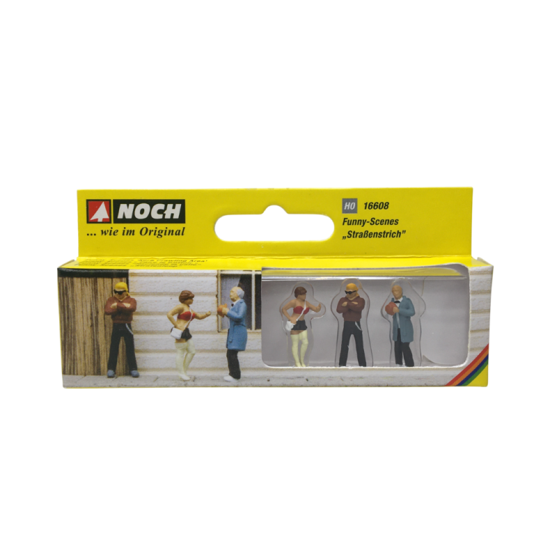 Coffret de figurines Funny scenes : Zone de trottoir - NOCH 16608 - HO 1/87 Coffret de figurines Funny scenes : Zone de trottoir - NOCH 16608 - HO 1/87
