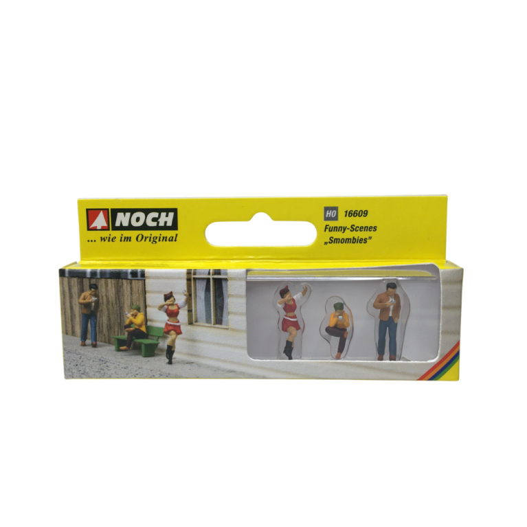 Coffret de figurines Funny scenes : Smombies - NOCH 16609 - HO 1/87