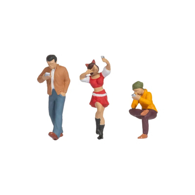 Coffret de figurines Funny scenes : Smombies - NOCH 16609 - HO 1/87