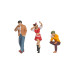 Coffret de figurines Funny scenes : Smombies - NOCH 16609 - HO 1/87