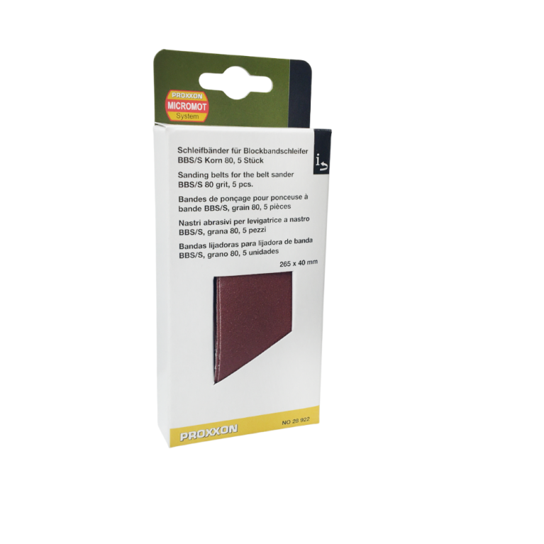 Bande de ponçage en corindon grain 80 - PROXXON 28922