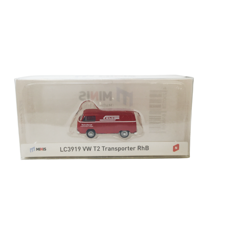 Volkswagen T2 transporter, chemin de fer rhétique, 1967 - LEMKE/MINIS LC3919 - N 1/160