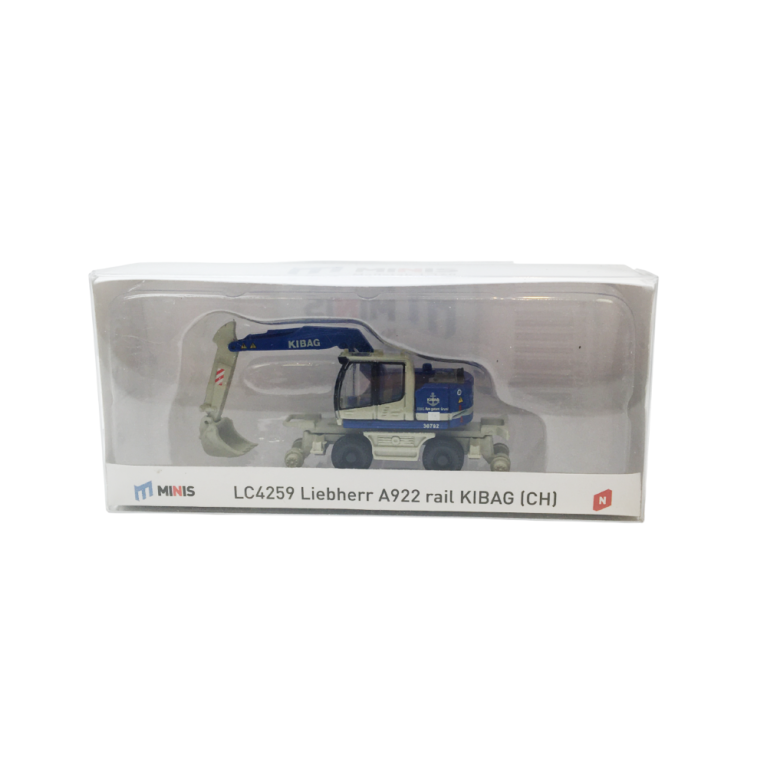 Pelleteuse bidirectionnelle Liebherr A922 rail KIBAG - LEMKE/MINIS LC4259 - N 1/160