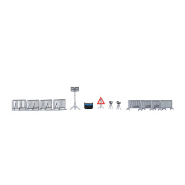 Coffret de figurines, Accessoires de police - NOCH 14821 - HO 1/87