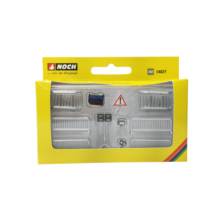 Coffret de figurines, Accessoires de police - NOCH 14821 - HO 1/87