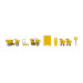 Coffret de figurines, Accessoires de poste - NOCH 14828 - HO 1/87