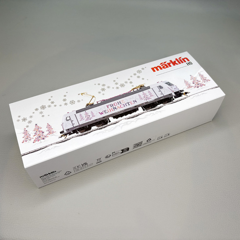 Locomotive électrique BR 185.2, version Noël 2025 - MARKLIN 36025