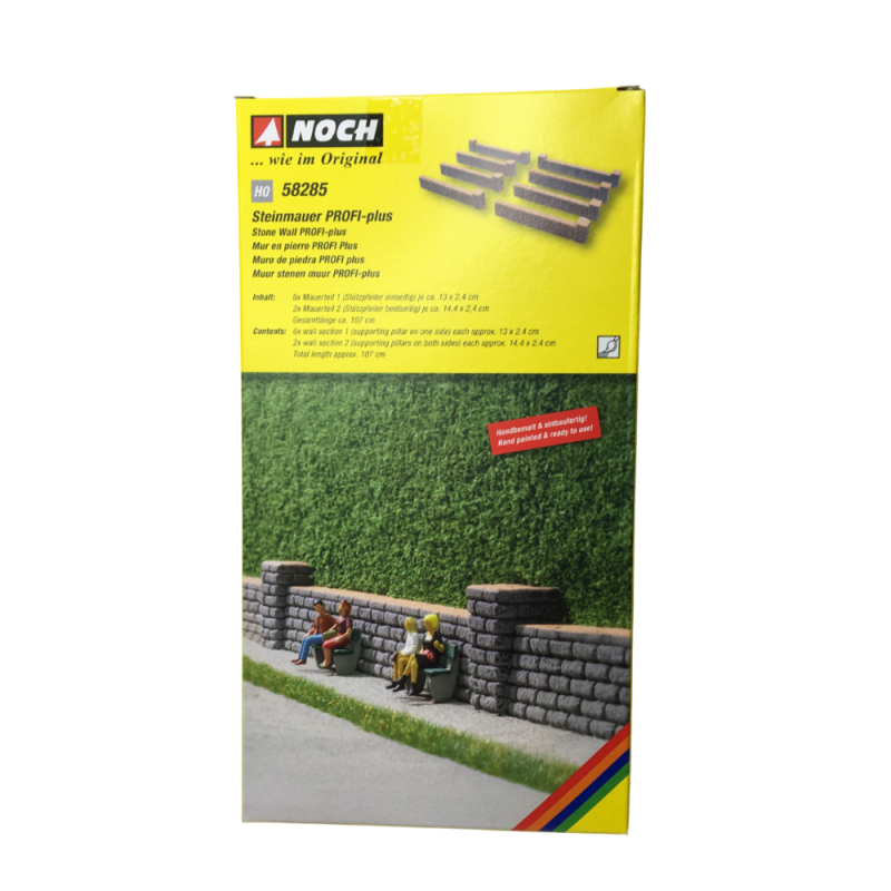 Mur en pierre, PROFI-plus - NOCH 58285 - HO 1/87