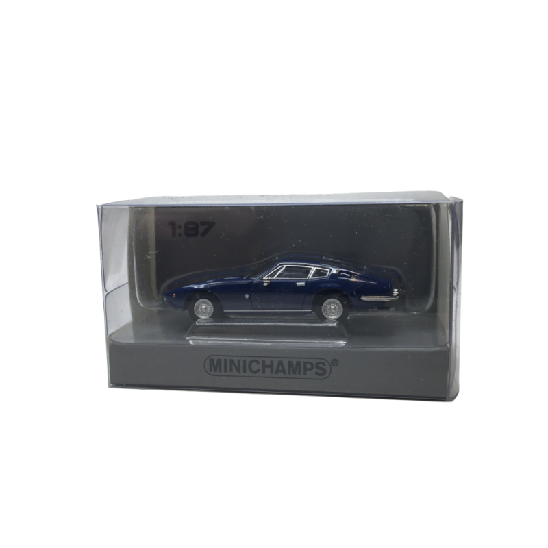 Maserati Ghibli coupé, bleu foncé, 1969 - Minichamps 870123021 - 1/87 Maserati Ghibli coupé, bleu foncé, 1969 - Minichamps 870123021 - 1/87