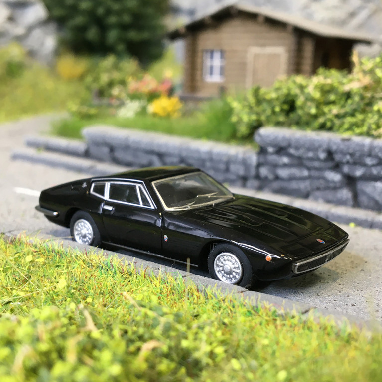 Maserati Ghibli coupé, noir, 1969 - Minichamps 870123022 - 1/87 Maserati Ghibli coupé, noir, 1969 - Minichamps 870123022 - 1/87