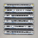 LSMODELS 47400DC - Rame de 6 voitures Apm EC 1CL et Bpm EC 2CL "Cisalpino", SBB CFF FFS