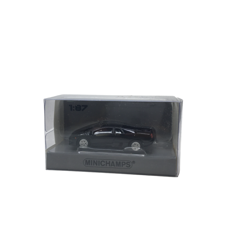 Lamborghini Diablo, noir, 1994 - Minichamps 870103222 - 1/87 Lamborghini Diablo, noir, 1994 - Minichamps 870103222 - 1/87
