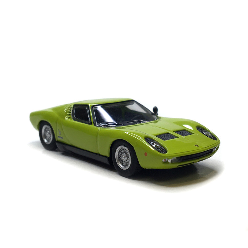 Lamborghini Huracán Green Coupé en miniatura de metal