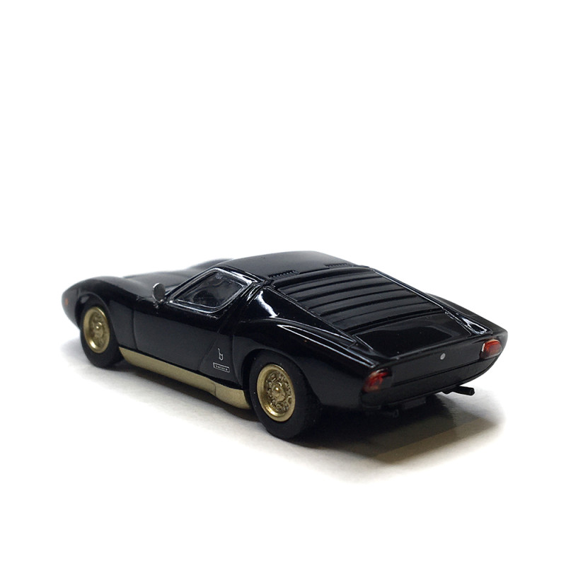 Lamborghini Miura, noir, 1966 - Minichamps 870103024 - 1/87 Lamborghini Miura, noir, 1966 - Minichamps 870103024 - 1/87