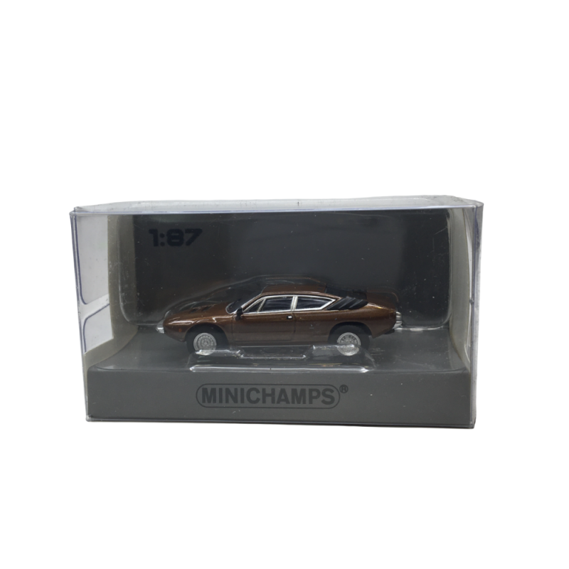 Lamborghini Urraco, marron métallisé, 1974 - Minichamps 870103322 - 1/87 Lamborghini Urraco, marron métallisé, 1974 - Minichamps 870103322 - 1/87