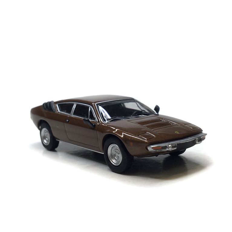 Lamborghini Urraco, marron métallisé, 1974 - Minichamps 870103322 - 1/87 Lamborghini Urraco, marron métallisé, 1974 - Minichamps 870103322 - 1/87