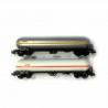 2 wagons citerne pare soleil Uas Sati Naphtachemie Sncf epIV-N-1/160-LSMODELS 60132