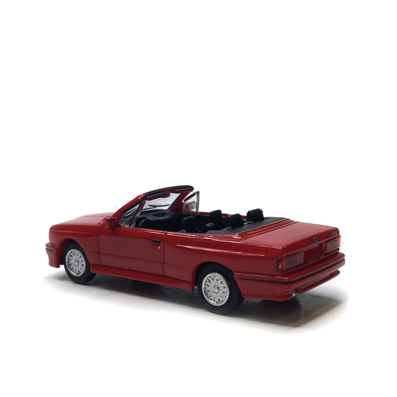BMW M3 E30, cabriolet, rouge, 1988 - Minichamps 870020230 - 1/87 BMW M3 E30, cabriolet, rouge, 1988 - Minichamps 870020230 - 1/87