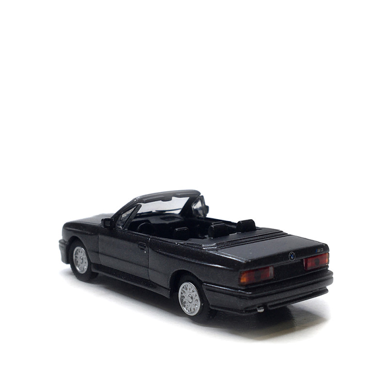 BMW M3 E30, cabriolet, gris foncé, 1988 - Minichamps 870020234 - 1/87 BMW M3 E30, cabriolet, gris foncé, 1988 - Minichamps 870020234 - 1/87