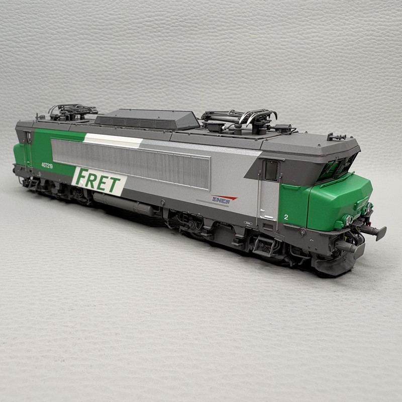 LSMODELS 11202: Locomotive électrique BB 407219, livrée FRET, Bordeaux, Casquette, SNCF