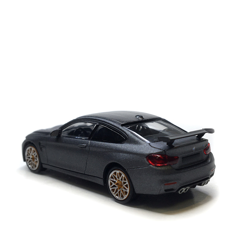 BMW M4 GTS, Gris Mat métallisé, 2016 - MINICHAMPS 870 027100 - HO 1/87 BMW M4 GTS, Gris Mat métallisé, 2016 - MINICHAMPS 870 027100 - HO 1/87