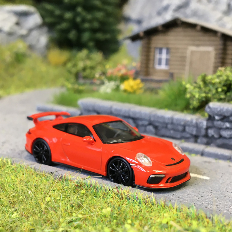 Porsche 911 GT3, orange, 2017 Porsche 911 GT3, orange, 2017